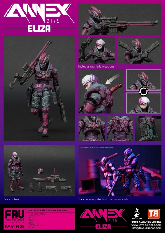 FAV-H08 Eliza 1:18 Scale | Annex 2179 FAV