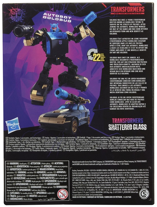 Goldbug IDW Shattered Glass IDW Shattered Glass Deluxe Class | Transformers Generations Shattered Glass Collection