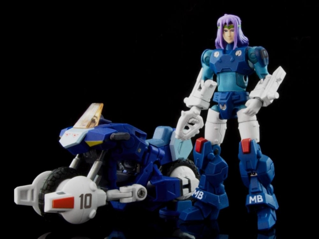 VR-041H Saber Cyclone Lance Belmont | Robotech Genesis Climber Mospeada | Toynami
