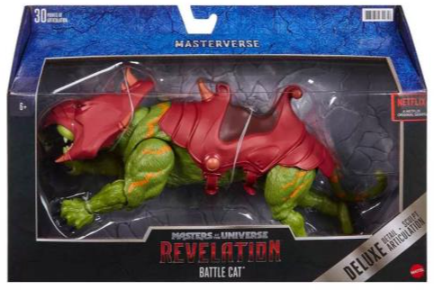 Deluxe Battle Cat Masterverse | Masters of the Universe: Revelation | Mattel