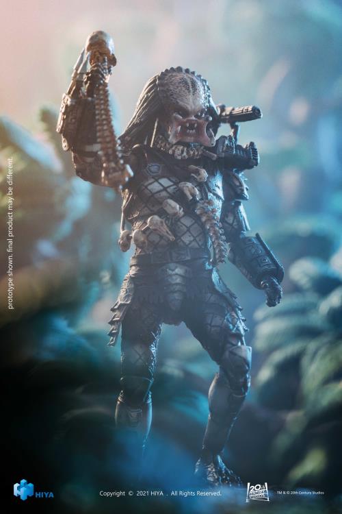 Jungle Predator Open Mouth Version 1:18 Scale | Predator | Hiya Toys