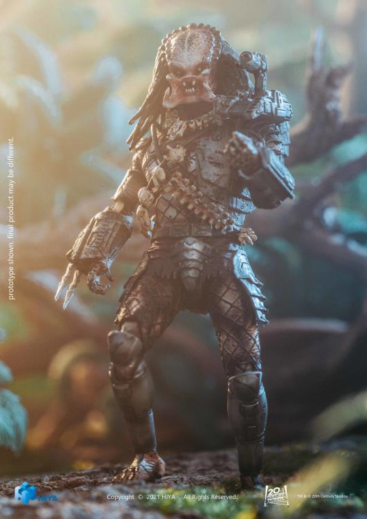 Jungle Predator Open Mouth Version 1:18 Scale | Predator | Hiya Toys