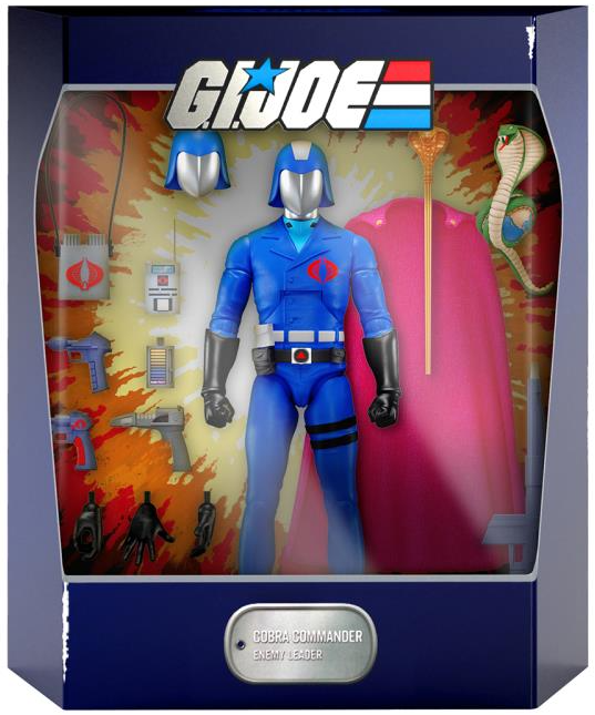 Cobra Commander 7-inch Scale | G.I. Joe Ultimates | Super7