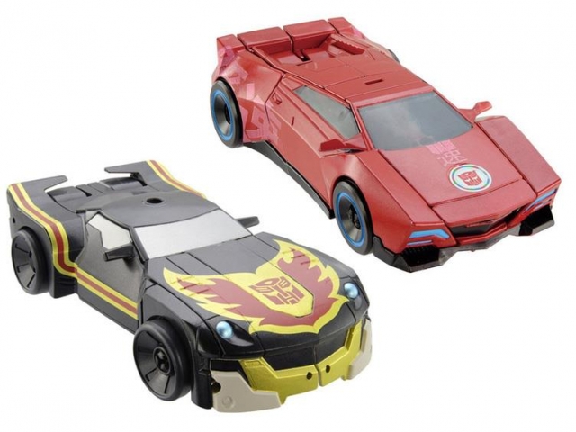 TAVVS04 Sideswipe and Stepper | Transformers Adventure