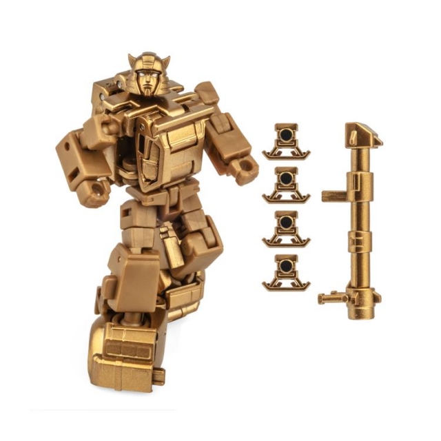 H25G Herbie and H26G Vanishing Point Golden Version Set of 2 Figures | Newage the Legendary Heroes