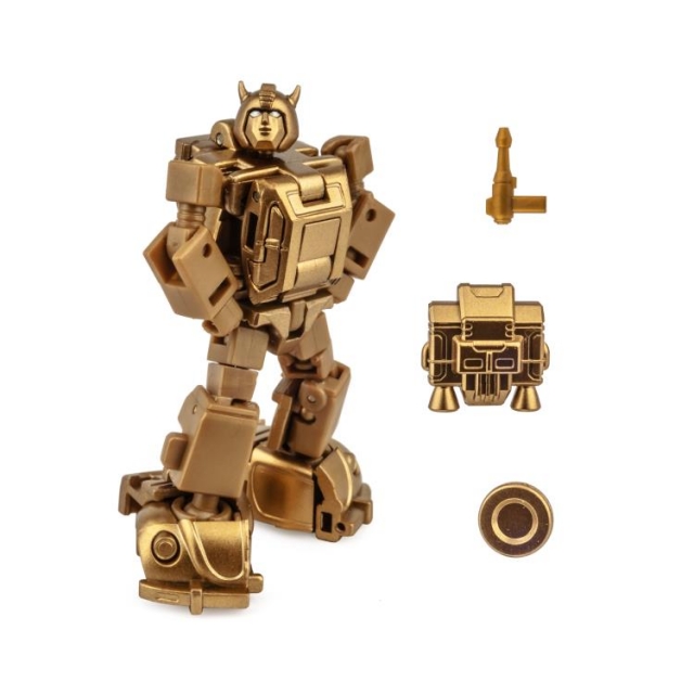 H25G Herbie and H26G Vanishing Point Golden Version Set of 2 Figures | Newage the Legendary Heroes