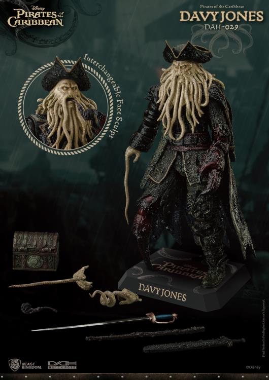 DAH-029 Davey Jones Dynamic 8ction Heroes | Pirates Of The Caribbean: At World's End | Beast Kingdom