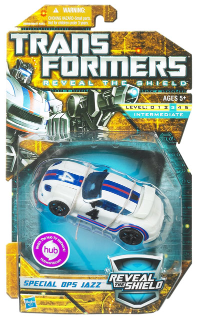 Special Ops Jazz Deluxe Class |  Hasbro Transformers Reveal the Shield