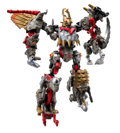 Grimstone with Dinobots Commander 5-Pack | Transformers Generations Power Core Combiners