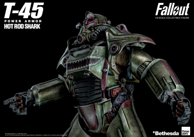 T-45 Hot Rod Shark 1:6 Scale Power Armor Pack | Fallout | Threezero