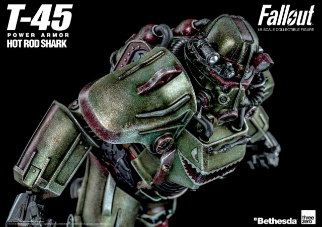 T-45 Hot Rod Shark 1:6 Scale Power Armor Pack | Fallout | Threezero