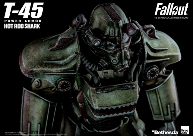 T-45 Hot Rod Shark 1:6 Scale Power Armor Pack | Fallout | Threezero