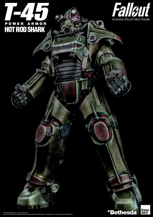 T-45 Hot Rod Shark 1:6 Scale Power Armor Pack | Fallout | Threezero