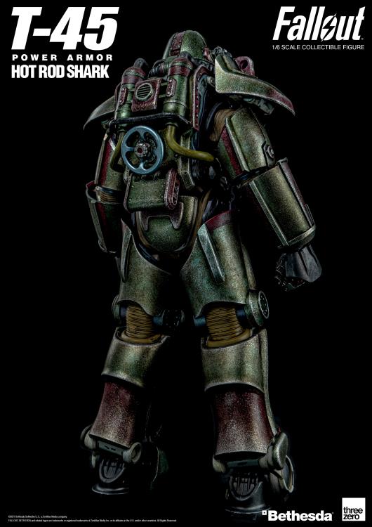 T-45 Hot Rod Shark 1:6 Scale Power Armor Pack | Fallout | Threezero