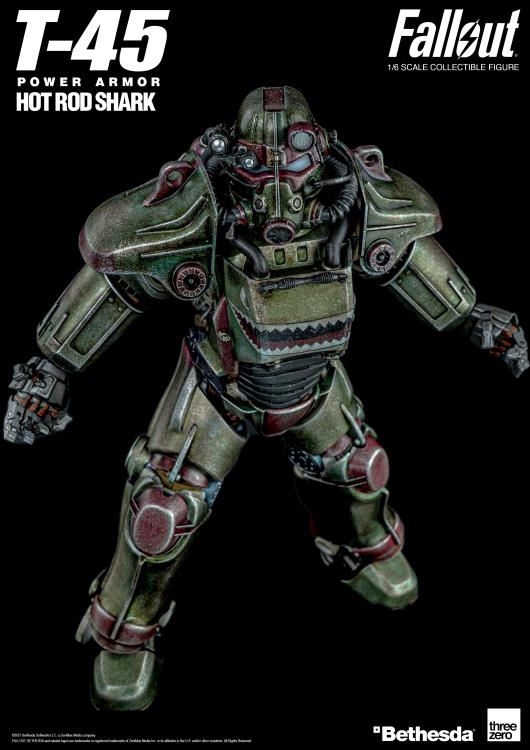 T-45 Hot Rod Shark 1:6 Scale Power Armor Pack | Fallout | Threezero