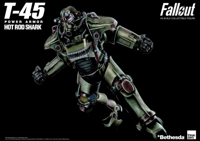 T-45 Hot Rod Shark 1:6 Scale Power Armor Pack | Fallout | Threezero