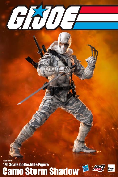 Storm Shadow Camo Version 1:6 Scale Figure PX Previews Exclusive | G.I. Joe | threezero FigZero