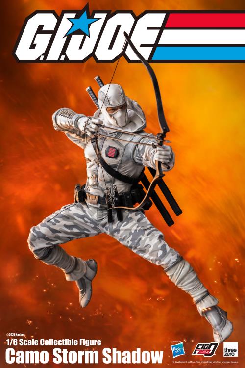 Storm Shadow Camo Version 1:6 Scale Figure PX Previews Exclusive | G.I. Joe | threezero FigZero