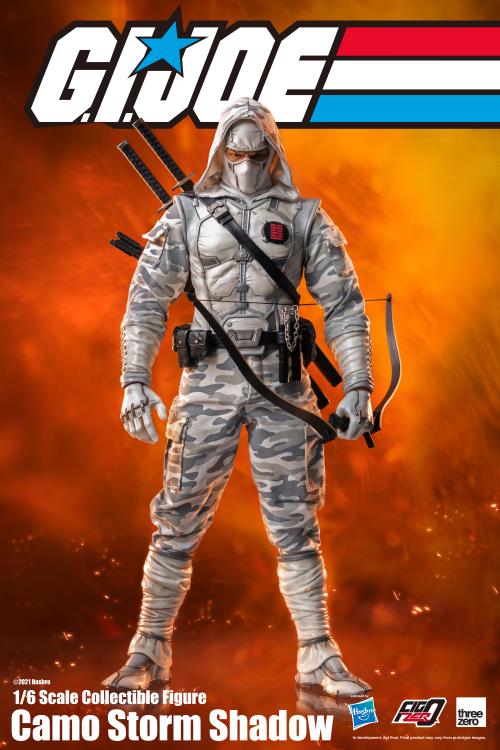 Storm Shadow Camo Version 1:6 Scale Figure PX Previews Exclusive | G.I. Joe | threezero FigZero