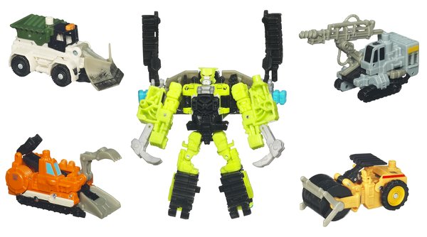 Steamhammer with Constructicons Commander 5-Pack | Transformers Generations Power Core Combiners