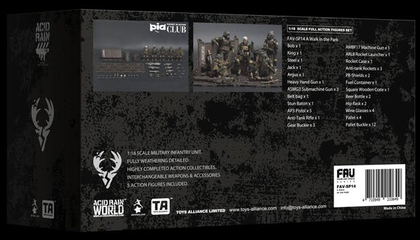 FAV-SP14 A Walk in the Park 1:18 Scale | Acid Rain FAV