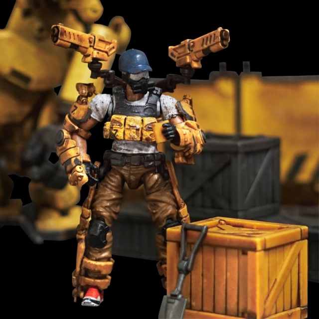 FAV-AP08 Engineering AEGIS Exoskeleton Armor Set 1:18 Scale | Acid Rain FAV