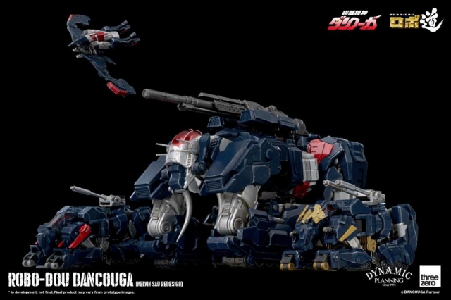 Dancouga Kelvin Sau Redesign Version Robo-dou Collectible Figure | Dancouga Super Beast Machine God | threezero