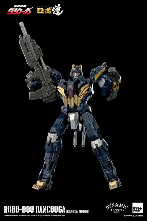 Dancouga Kelvin Sau Redesign Version Robo-dou Collectible Figure | Dancouga Super Beast Machine God | threezero