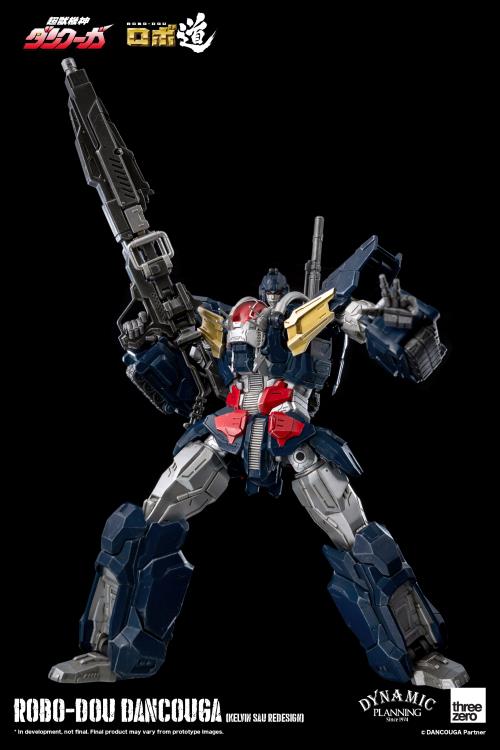 Dancouga Kelvin Sau Redesign Version Robo-dou Collectible Figure | Dancouga Super Beast Machine God | threezero