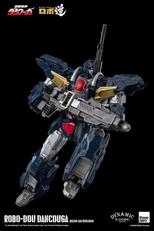 Dancouga Kelvin Sau Redesign Version Robo-dou Collectible Figure | Dancouga Super Beast Machine God | threezero