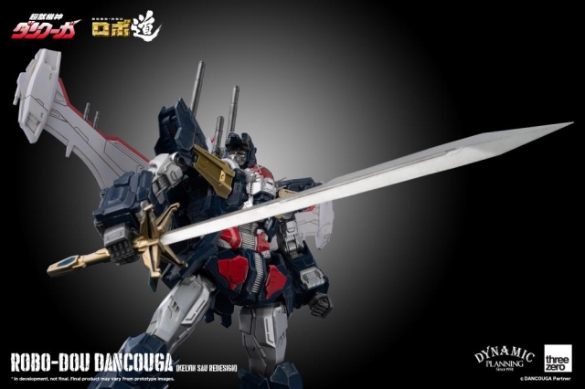 Dancouga Kelvin Sau Redesign Version Robo-dou Collectible Figure | Dancouga Super Beast Machine God | threezero