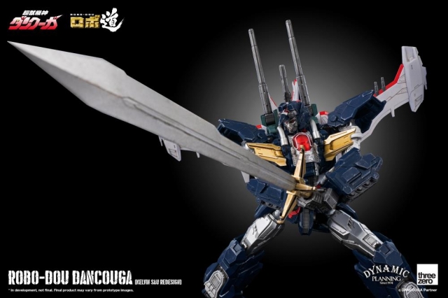 Dancouga Kelvin Sau Redesign Version Robo-dou Collectible Figure | Dancouga Super Beast Machine God | threezero