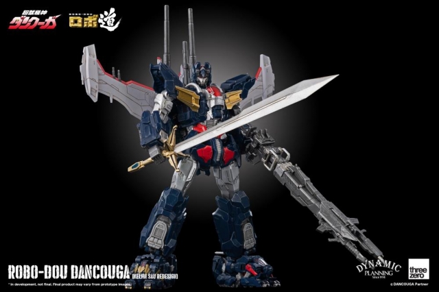 Dancouga Kelvin Sau Redesign Version Robo-dou Collectible Figure | Dancouga Super Beast Machine God | threezero