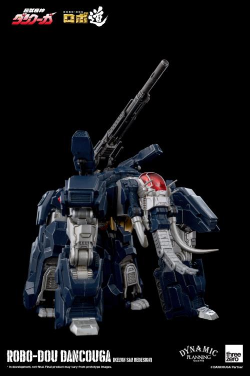 Dancouga Kelvin Sau Redesign Version Robo-dou Collectible Figure | Dancouga Super Beast Machine God | threezero