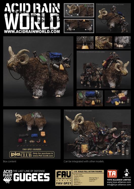 FAV-SP21 Gugees 1:18 Scale | Acid Rain FAV