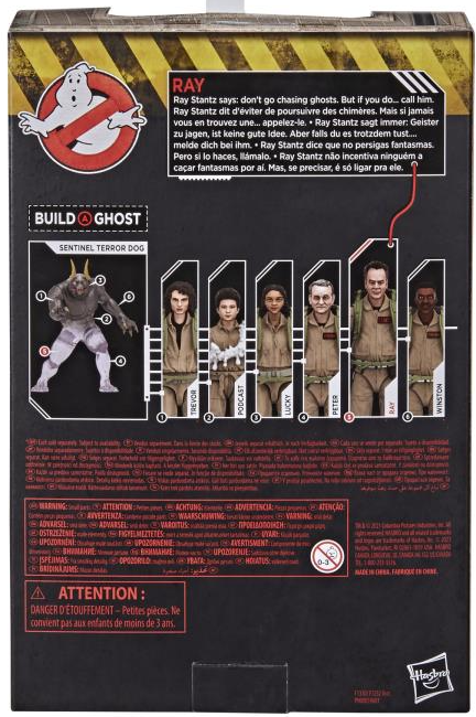Ray Stantz 6-Inch Scale Sentinel Terror Dog BAF | Ghostbusters: Afterlife | Ghostbusters Plasma Series