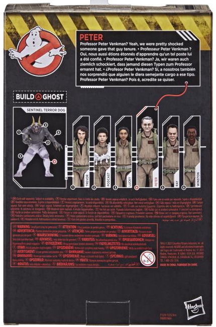 Peter Venkman 6-Inch Scale Sentinel Terror Dog BAF | Ghostbusters: Afterlife | Ghostbusters Plasma Series