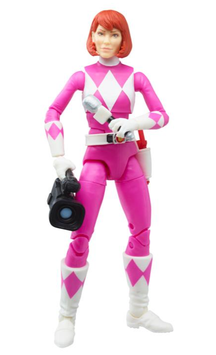 Morphed April O'Neil and Morphed Michelangelo Set of 2 | Power Rangers X Teenage Mutant Ninja Turtles | Hasbro Lightning Collection