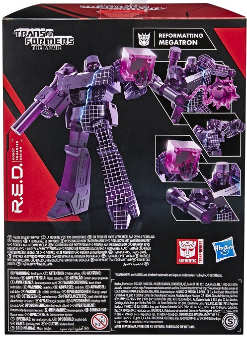 Reformatting Megatron 6-Inch Scale | R.E.D. [Robot Enhanced Design] | Transformers Generations