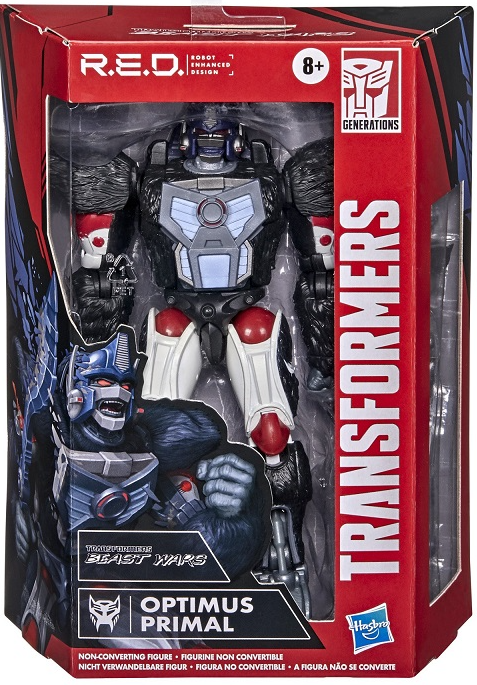 Beast Wars Optimus Primal 6-Inch Scale | R.E.D. [Robot Enhanced Design] | Transformers Generations