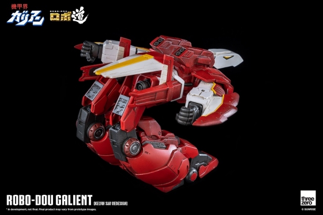 Galient Kelvin Sau Redesign Version Robo-dou Collectible Figure | Panzer World Galient | threezero