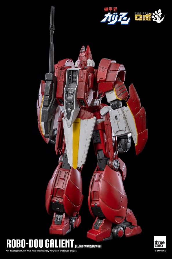 Galient Kelvin Sau Redesign Version Robo-dou Collectible Figure | Panzer World Galient | threezero