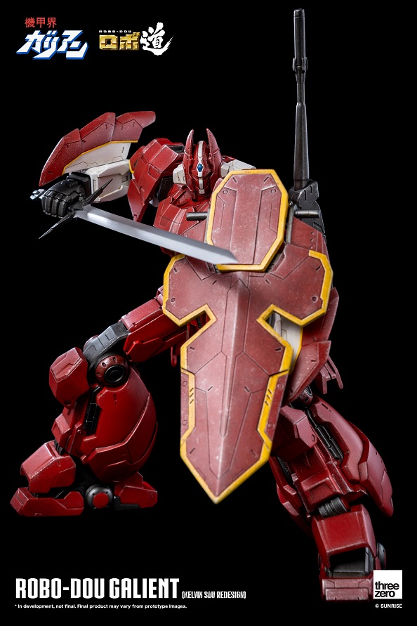 Galient Kelvin Sau Redesign Version Robo-dou Collectible Figure | Panzer World Galient | threezero