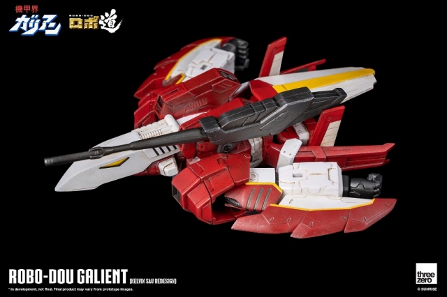 Galient Kelvin Sau Redesign Version Robo-dou Collectible Figure | Panzer World Galient | threezero