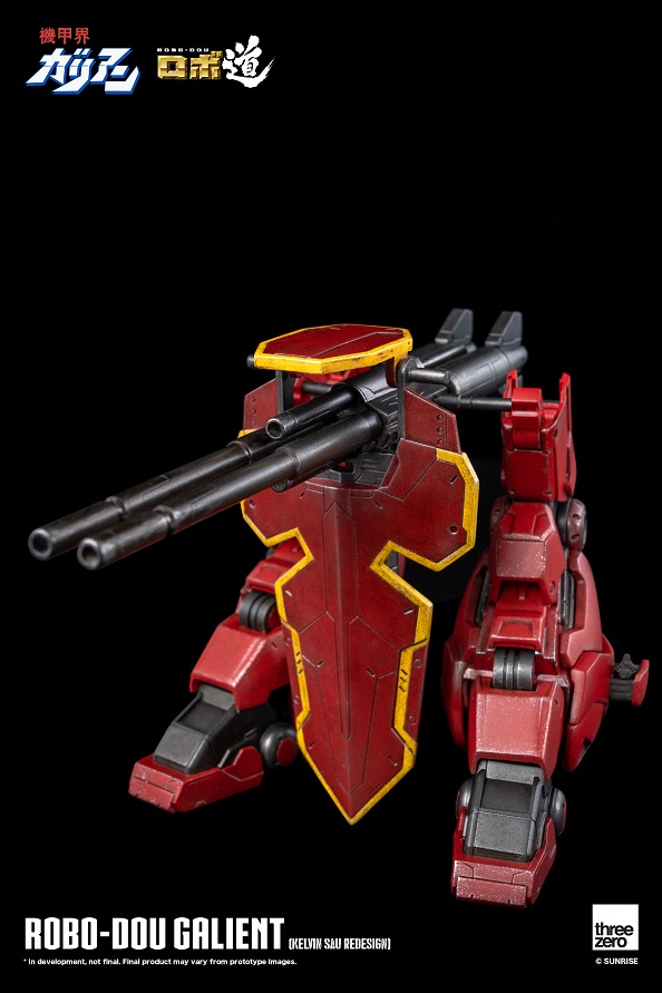Galient Kelvin Sau Redesign Version Robo-dou Collectible Figure | Panzer World Galient | threezero
