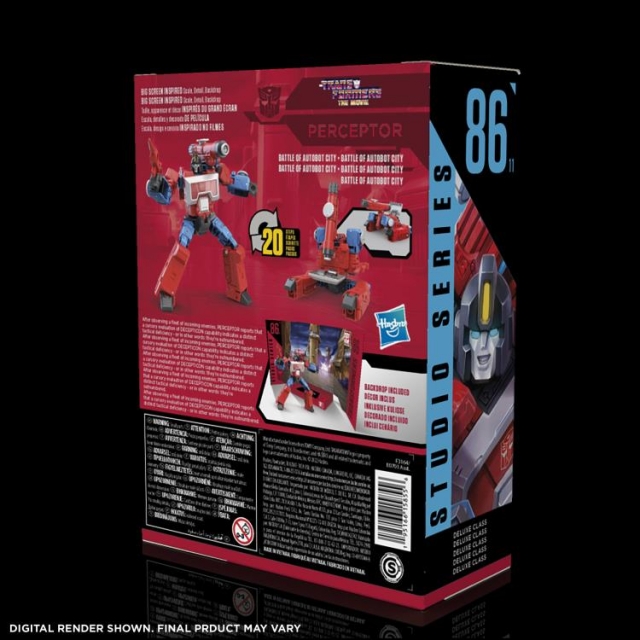 86-11 Perceptor Deluxe Class | Transformers Studio Series | Transformers: The Movie 86