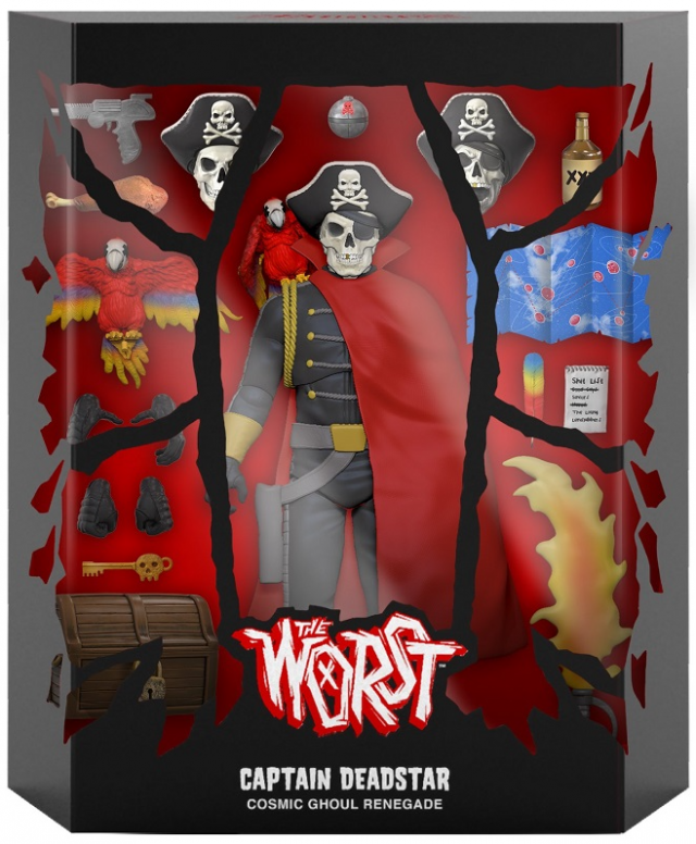 Captain Deadstar 7-inch Scale I The Worst Ultimates I Super7