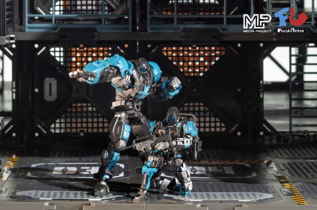 MP-01 Brave 13 Team Mecha Army | Mecha Project | Fresh Retro