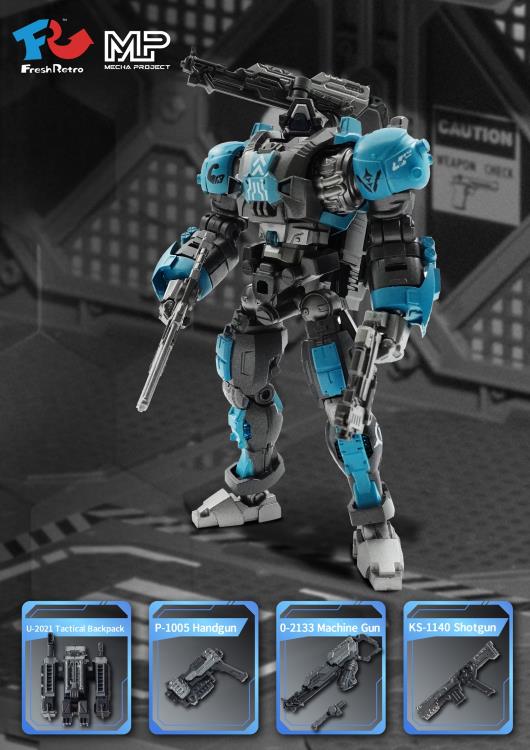 MP-02 Brave 13 Team Mecha Army | Mecha Project | Fresh Retro