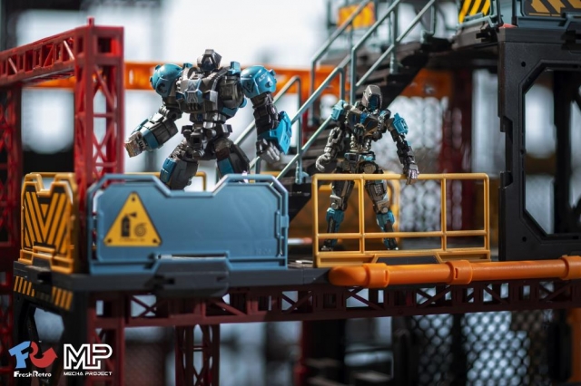 MP-02 Brave 13 Team Mecha Army | Mecha Project | Fresh Retro